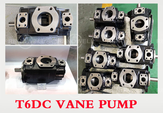 Hydraulic Triple Denison Vane Pumps , High Pressure Vane Pump For Mobile Application
